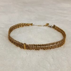 Napier gold choker